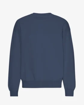 Ekologisk oversized-tröja – petrolblå