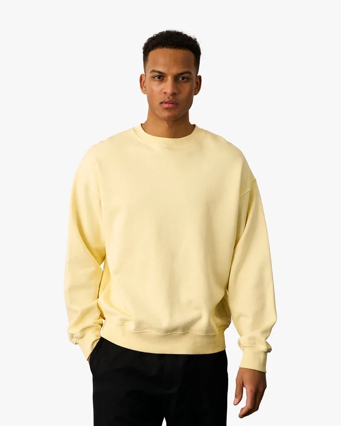 Ekologisk oversized-tröja – Scarlet Red