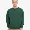 Ekologisk oversized-tröja – smaragdgrön