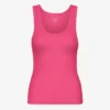Ekologisk ribbad linne för dam – Bubblegum Pink