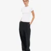 Ekologisk ribbad T-shirt – optiskt vit