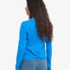 Ekologisk T-shirt med lång ärm för damer – Pacific Blue