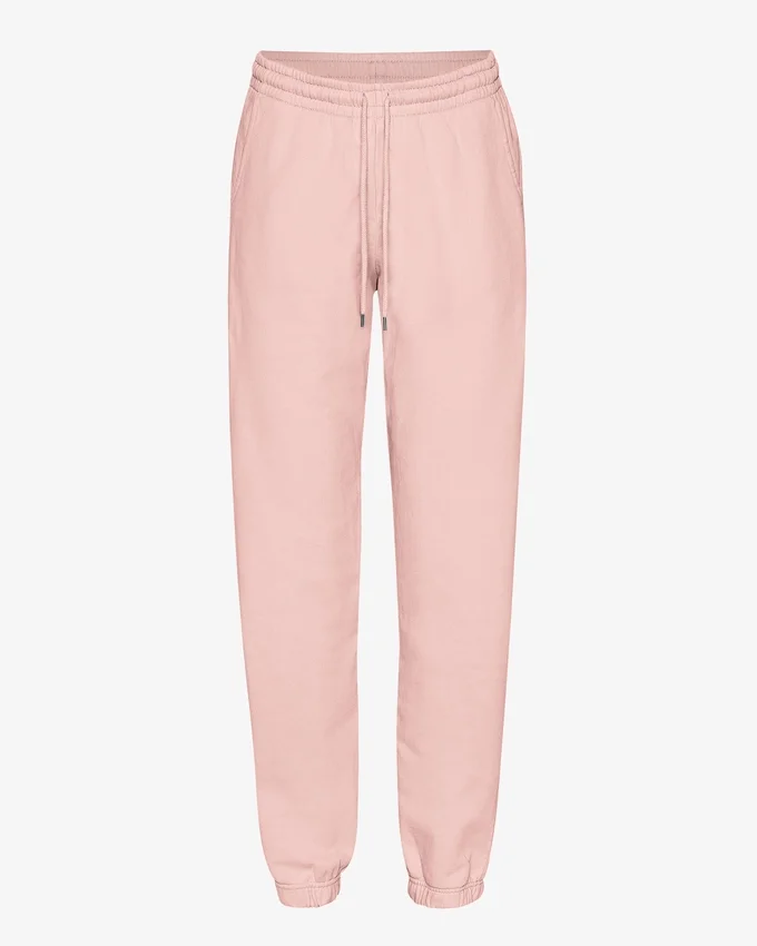 Ekologiska mjukisbyxor – blekt rosa
