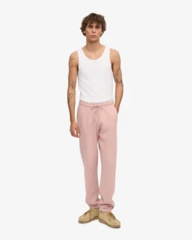 Ekologiska mjukisbyxor – blekt rosa