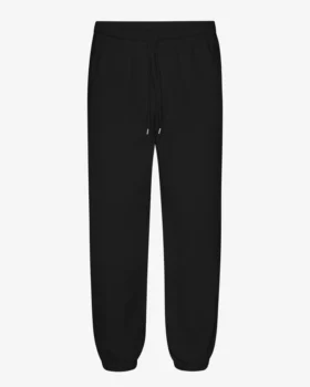 Ekologiska mjukisbyxor med avslappnad passform – Deep Black