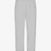 Ekologiska mjukisbyxor med raka ben – blekt grå
