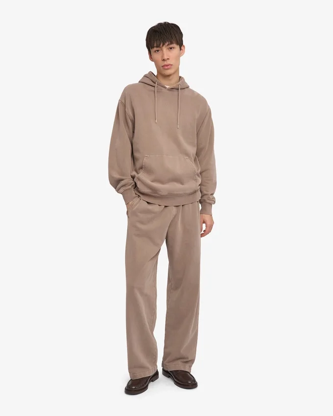 Classic Organic huvtröja – blekt khaki