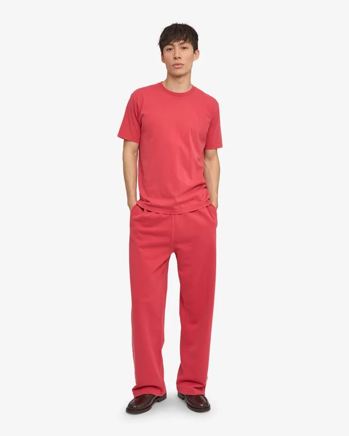 Classic Organic Tee – blekt röd