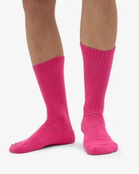 Ekologiska sportsstrumpor – Bubblegumrosa