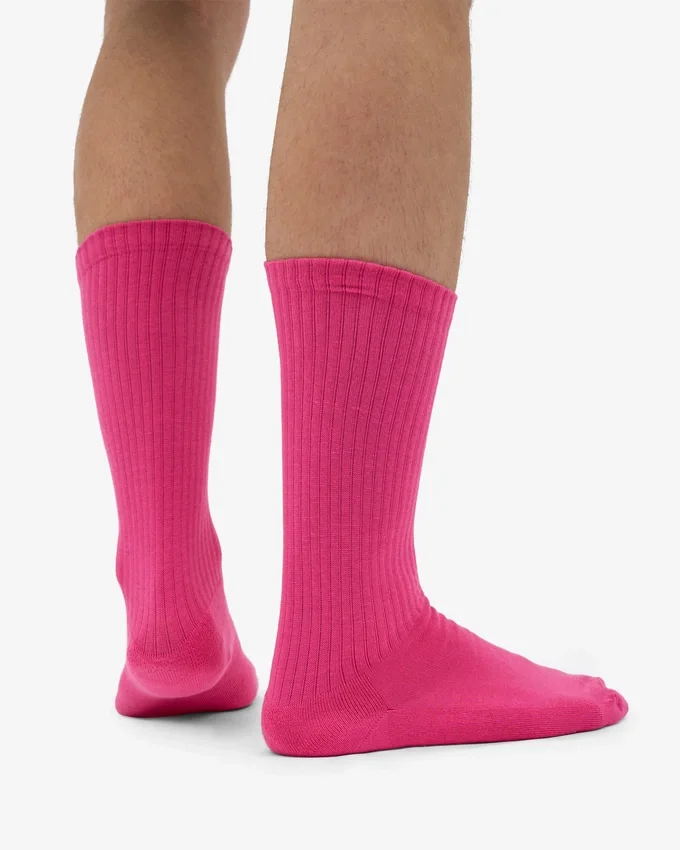 Ekologiska sportsstrumpor – Bubblegumrosa