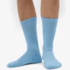 Ekologiska sportsstrumpor – Seaside Blue
