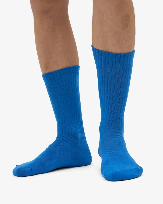 Ekologiska sportstrumpor – Pacific Blue