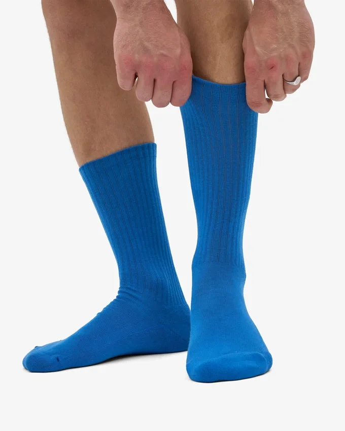 Ekologiska sportstrumpor – Pacific Blue