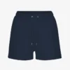 Ekologiska sweatshorts för dam – marinblå