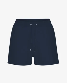 Ekologiska sweatshorts för dam – marinblå