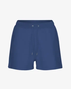 Ekologiska sweatshorts för dam – Marine Blue