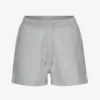 Ekologiska sweatshorts för dam – melerad grå