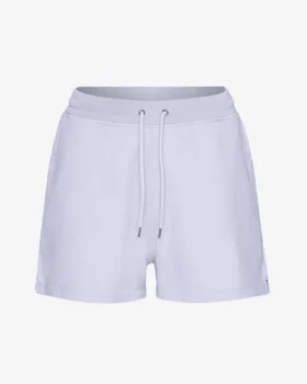 Ekologiska sweatshorts för dam – mjuk lavendel