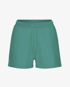 Ekologiska sweatshorts för dam – Pine Green