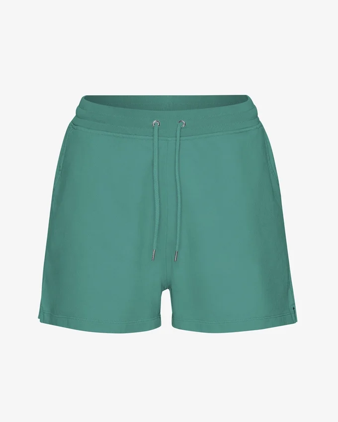 Ekologiska sweatshorts för dam – Pine Green