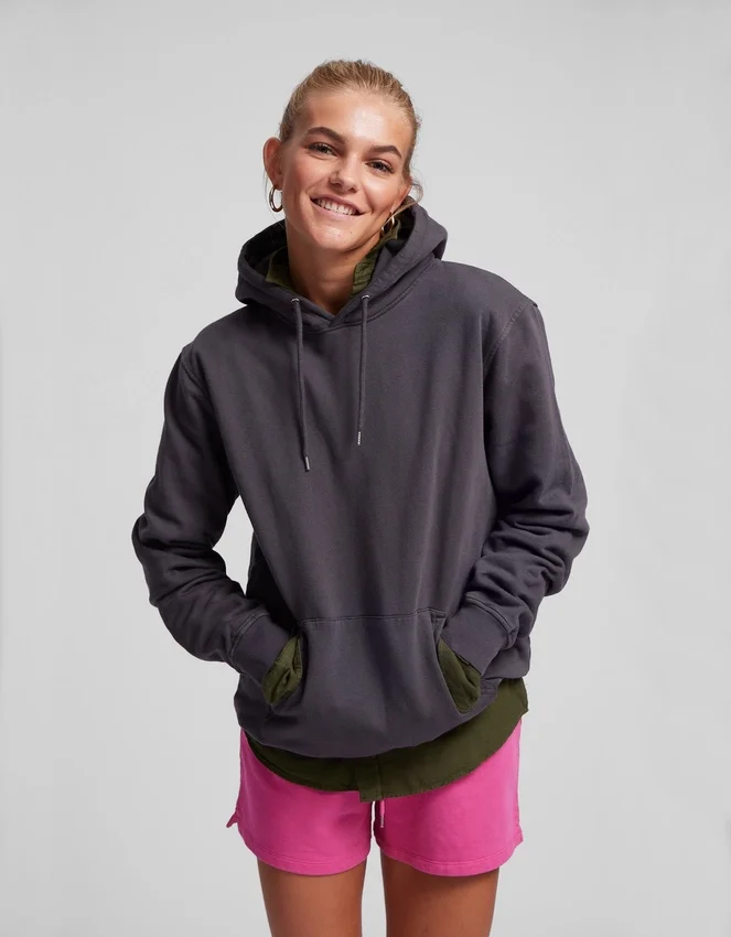 Ekologiska sweatshorts för dam – Pine Green