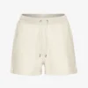 Ekologiska sweatshorts för damer – elfenbensvit