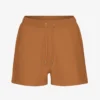 Ekologiska sweatshorts för damer – ingefärsbrun