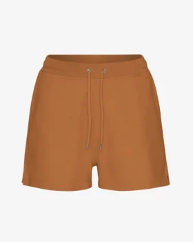 Ekologiska sweatshorts för damer – ingefärsbrun
