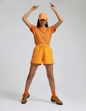 Ekologiska sweatshorts för damer – Kelly Green