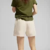 Ekologiska sweatshorts för dam – melerad grå