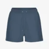 Ekologiska träningsshorts för dam – Petrol Blue