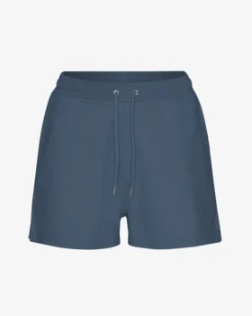 Ekologiska träningsshorts för dam – Petrol Blue