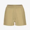 Ekologiska träningsshorts för damer – Desert Khaki