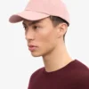 Kepsar i ekologisk bomull – blekt rosa