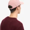 Kepsar i ekologisk bomull – blekt rosa