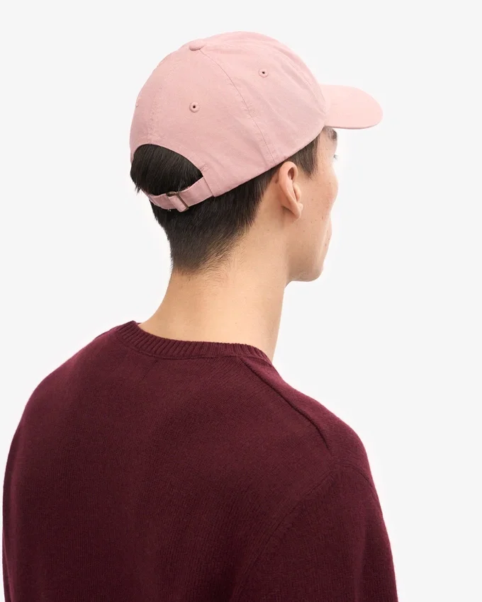 Kepsar i ekologisk bomull – blekt rosa