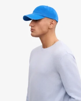 Kepsar i ekologisk bomull – Pacific Blue