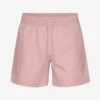 Klassiska badshorts – blekt rosa