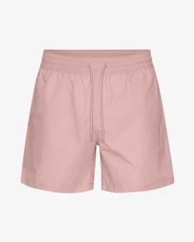 Klassiska badshorts – blekt rosa