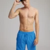 Klassiska badshorts – ljus korall