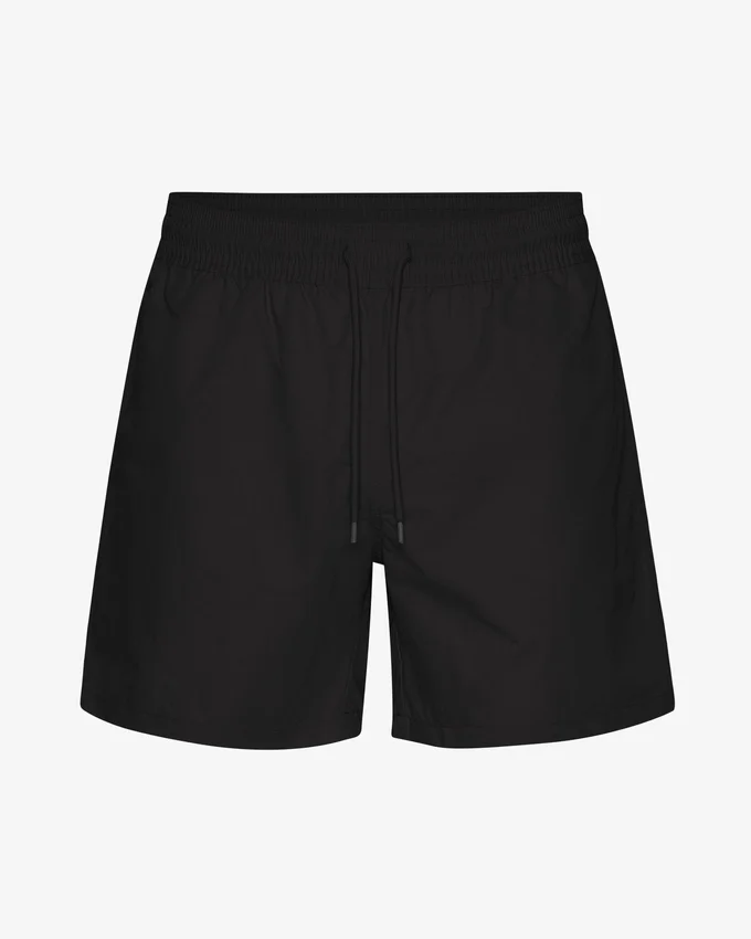 Klassiska badshorts – djupsvart