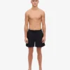 Klassiska badshorts – djupsvart