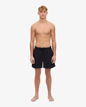 Klassiska badshorts – djupsvart