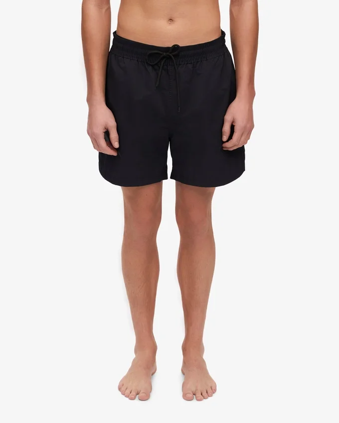 Klassiska badshorts – djupsvart