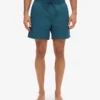 Klassiska badshorts – havsgrön