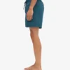 Klassiska badshorts – havsgrön