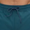 Klassiska badshorts – havsgrön