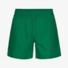 Klassiska badshorts – kellygrön