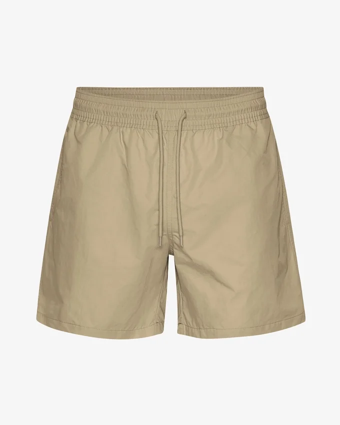 Klassiska badshorts – ökenkaki