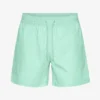 Klassiska badshorts – ljus turkos
